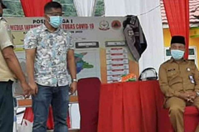 Pantau Posko Batas Merangin-Kerinci, Mashuri: Seorang Positif, Harus Lebih Berhati-hati Lagi