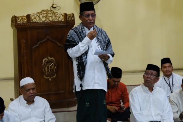 Wagub Abdullah Sani Safari Ramadan 1444 H Pertama di Masjid Akbar Sridadi