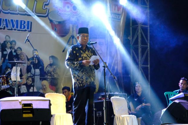 Wagub Abdullah Sani Apresiasi Liga Dangdut Tingkat Provinsi Jambi 2023