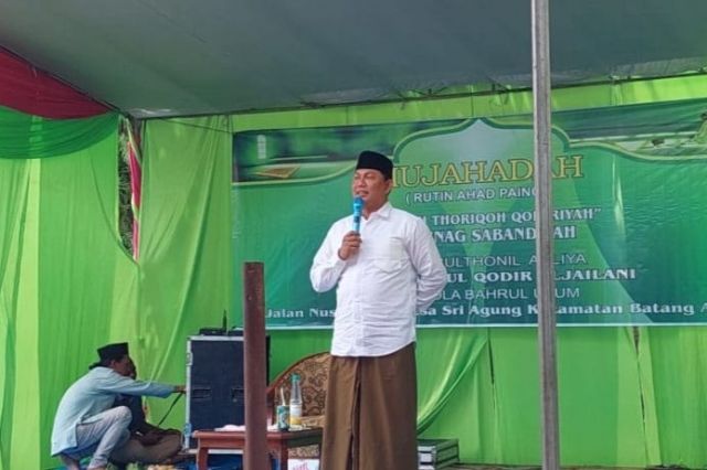 Hadiri Mujahadah Kubro, Wabup Hairan: Terus Jaga Silaturahmi dan Persatuan untuk Kita Semua