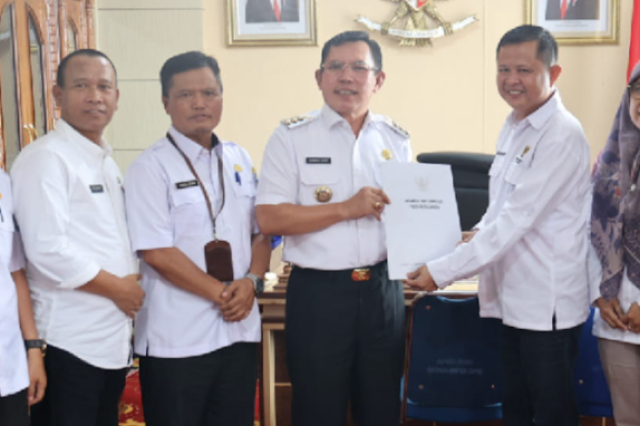 Wako Ahmadi Terima Kunjungan KI Provinsi Jambi