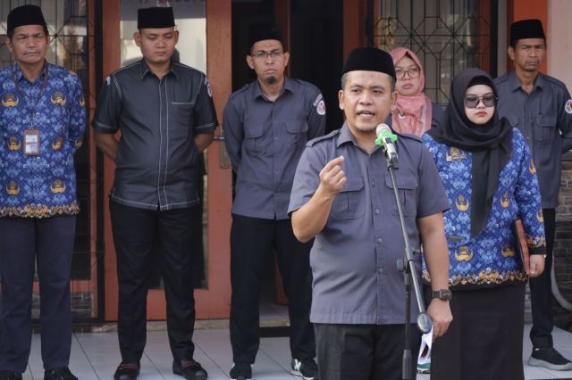 Jadi Pembina Upacara: Wein Arifin Sampaikan Tiga Hal
