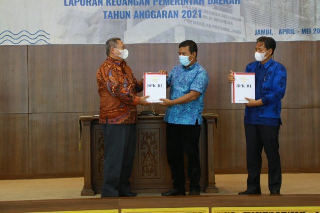 Pemkab Tanjab Timur Kembali Raih Opini WTP dari BPK RI