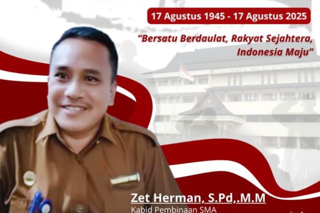 Peringatan HUT ke-80 RI, Kabid SMA Disdik Jambi: Terus Kobarkan Semangat Perjuangan dalam Langkah Kehidupan Kita