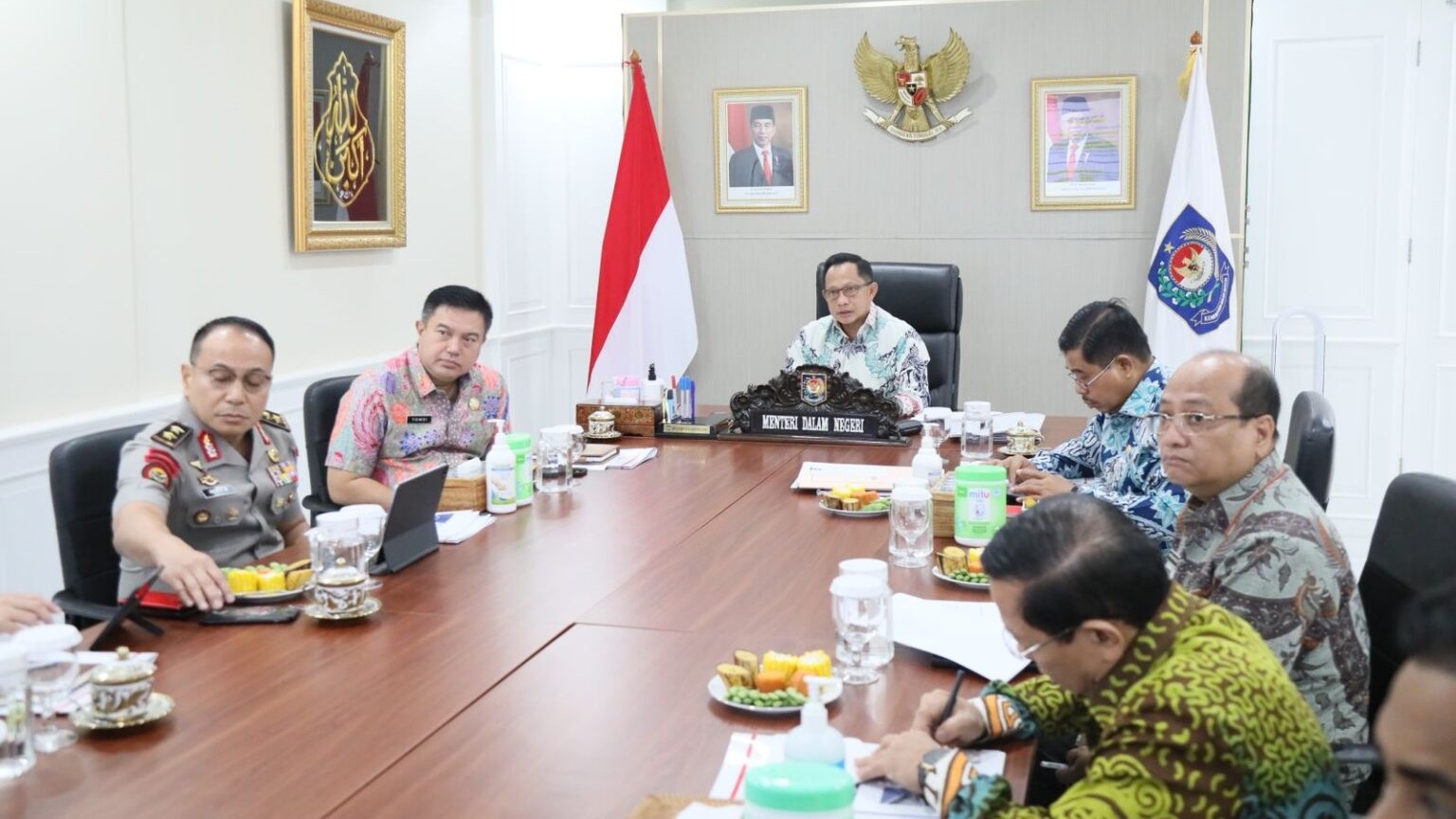 Mendagri apresiasi Pemda Jambi proaktif selesaikan penandatanganan NPHD Pilkada