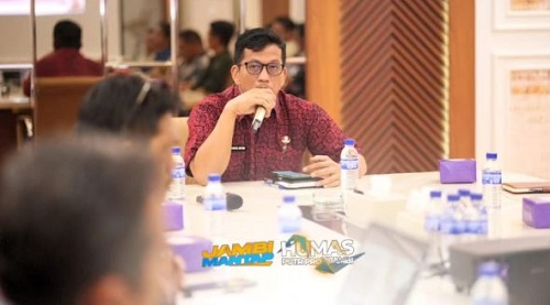 Kepala UPTD Workshop dan Peralatan PUTR Jambi, M Naufal Afandi