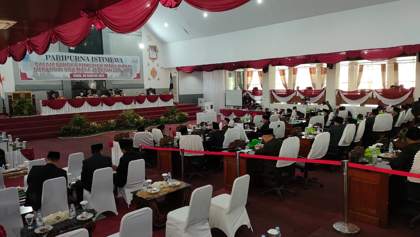 Paripurna istimewa pemilihan Wakil Bupati Merangin sisa jabatan 2018-2023