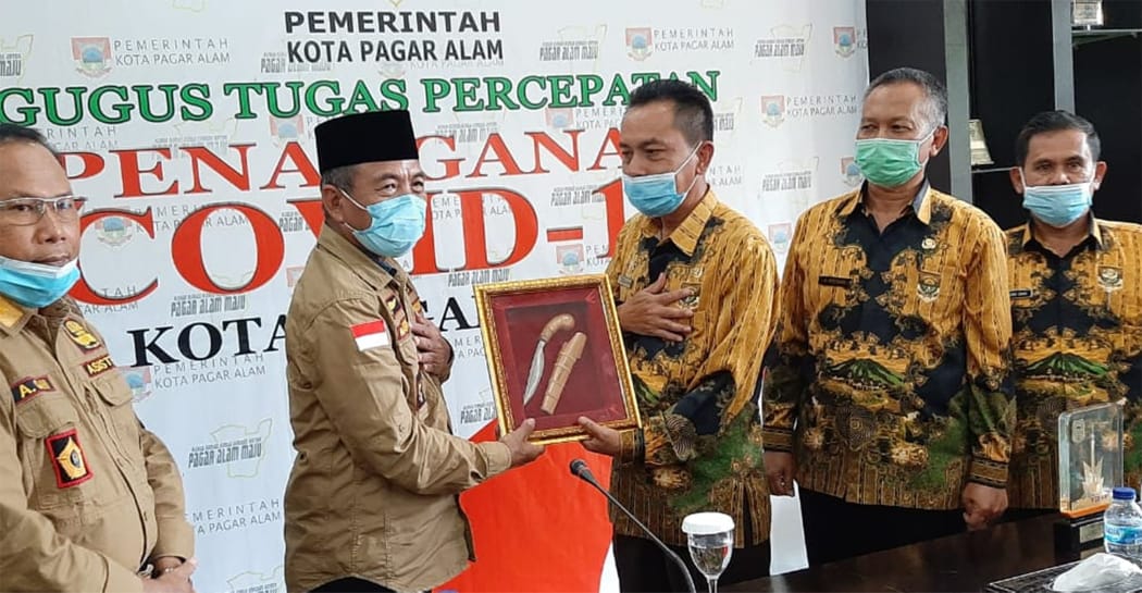 Pemkab Merangin melakukan studi tiru ke Pemkot Pagar Alam