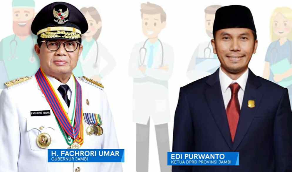 Gubernur Jambi dan Ketua DPRD Provinsi Jambi