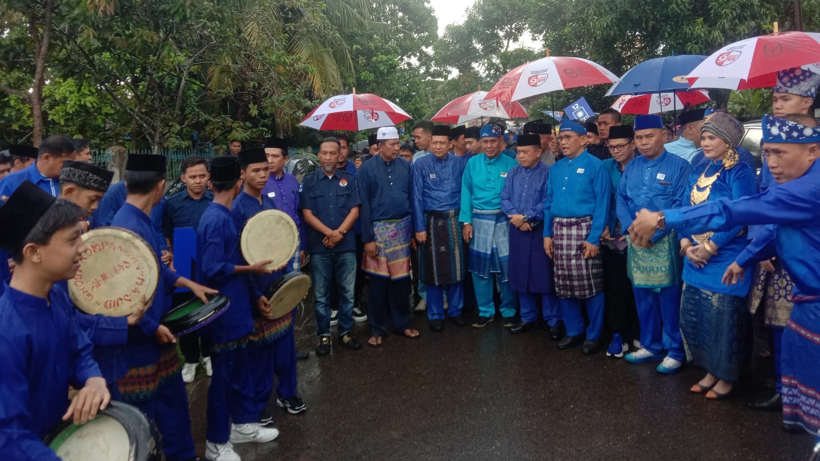 Pendaftaran Bacaleg DPW PAN Jambi ke KPU, Jumat (12/5)