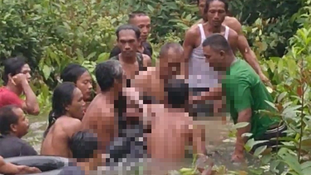 Seorang remaja yang tenggelam di Sungai Butang Mandiangin saat ditemukan