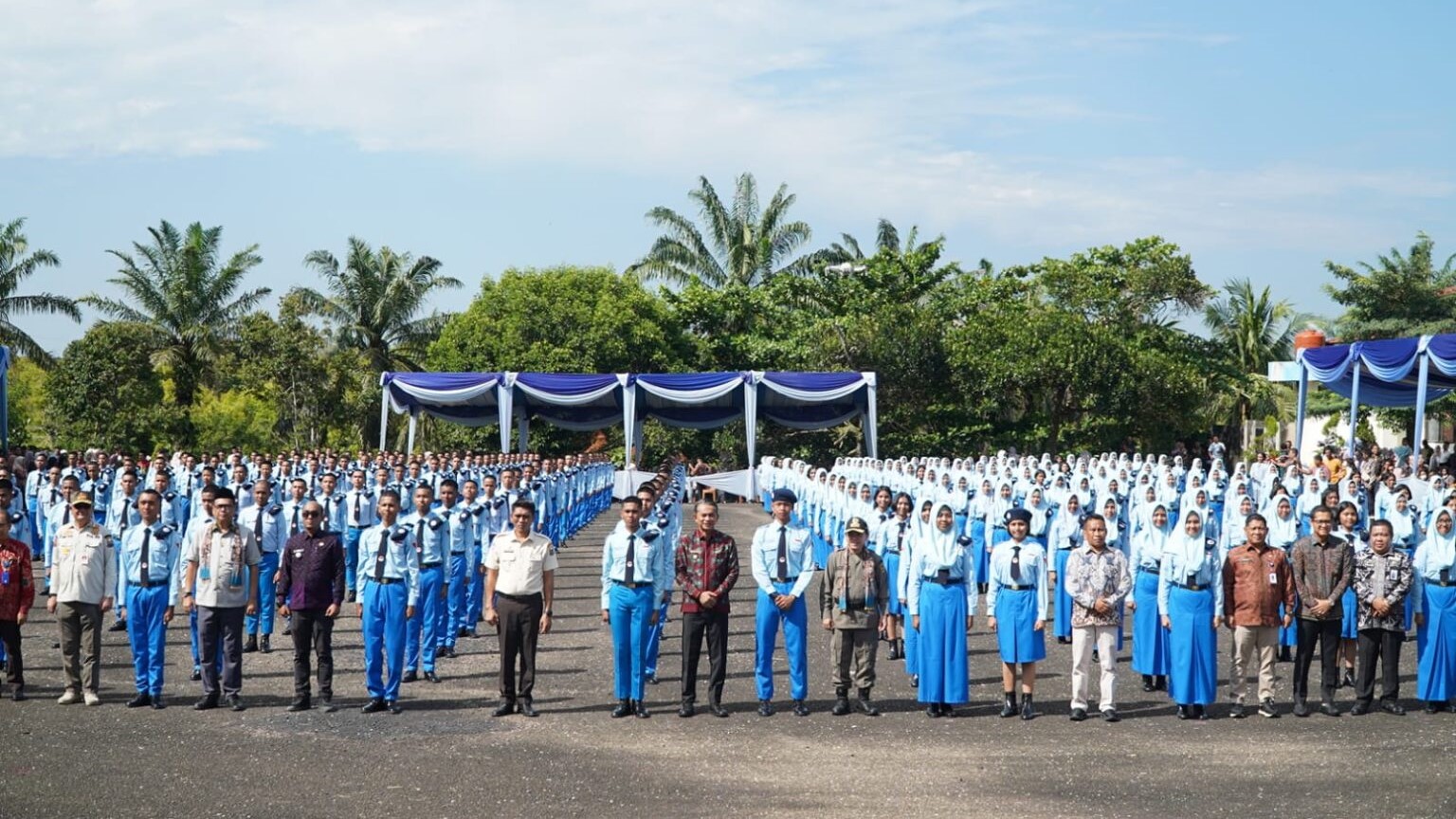 Al Haris kukuhkan siswa baru SMA Titian Teras Angkatan XXXII, Sabtu (4/10)
