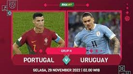 Portugal vs Uruguay Piala Dunia 2022 Qatar