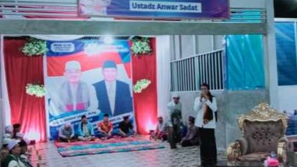 Peresmian Posko UAS-Katamso batas Betara, Sabtu (24/8) malam