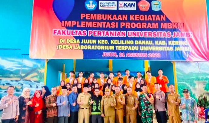 Sekda Zainal buka implementasi program merdeka belajar Kampus Merdeka Faperta Unja