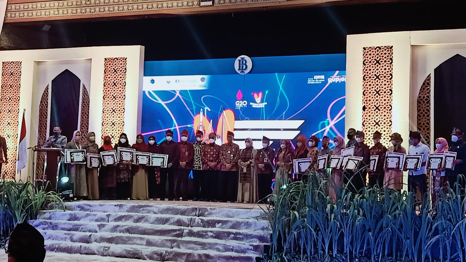 Gubernur Al Haris saat hadiri puncak Gernas BBI