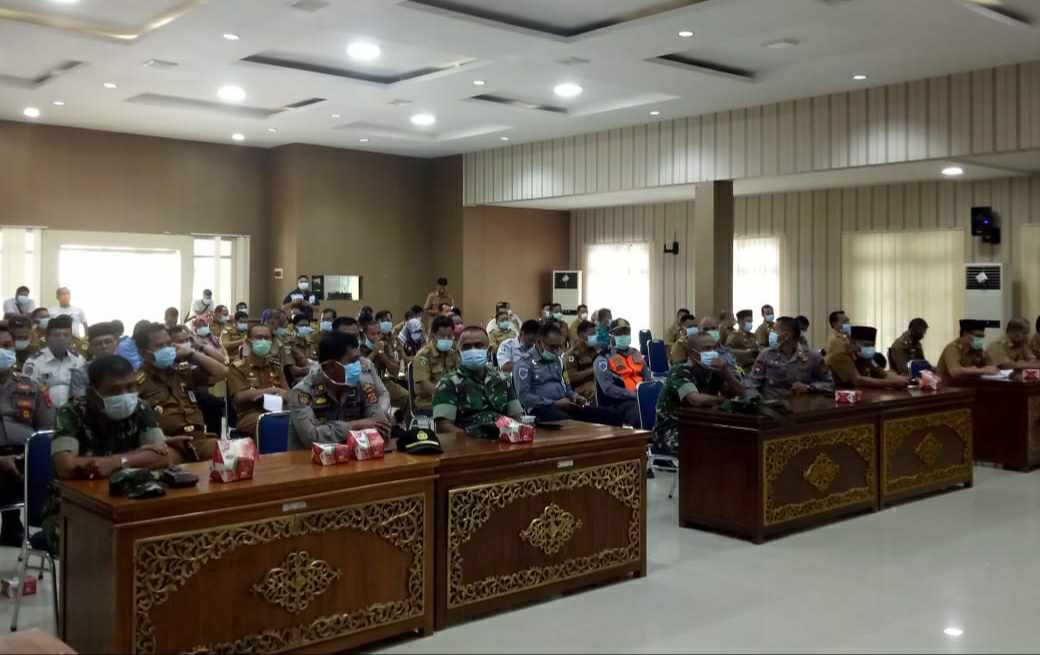 Rakor akbar Satgas Gugus Tugas percepatan penanggulangan Corona Kabupaten Merangin