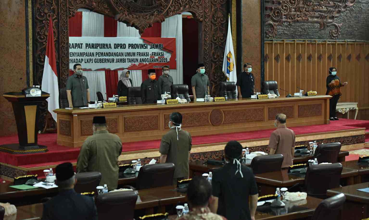 Rapat Paripurna di DPRD Provinsi Jambi