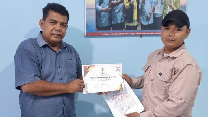 Ritas Mairiyanto sambut bergabungnya dua relawan ke TKD Prabowo-Gibran Jambi
