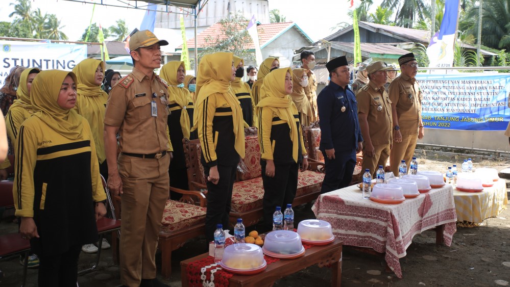 Wabup Robby buka konvergensi lintas sektor di Desa Rantau Rasau