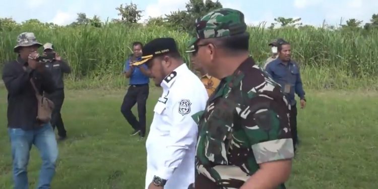 Wabup Robby sambut Pangdam II Sriwijaya