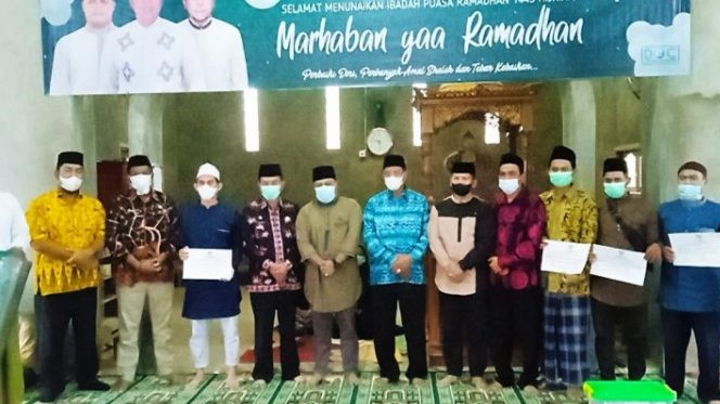 Wabup Robby saat silaturahmi dengan masyarakat Kelurahan Rantau Indah