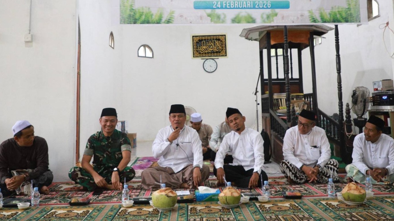 Wabup Katamso safari Ramadan di Masjid Baiturrahim Seberang Kota