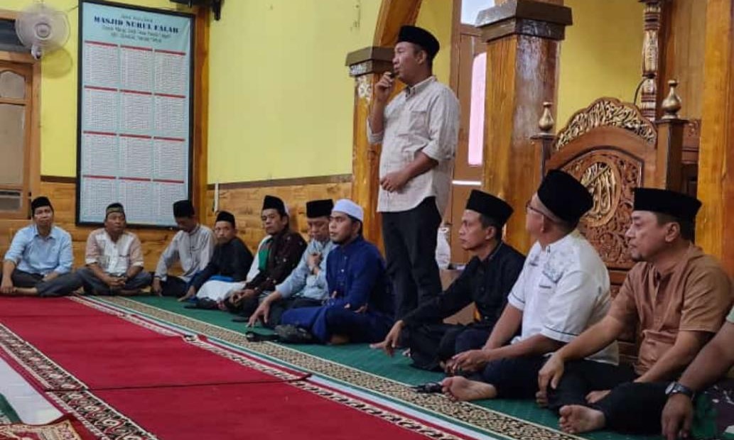 Bupati Romi saat safari Ramadan di Lambur I Tanjab Timur