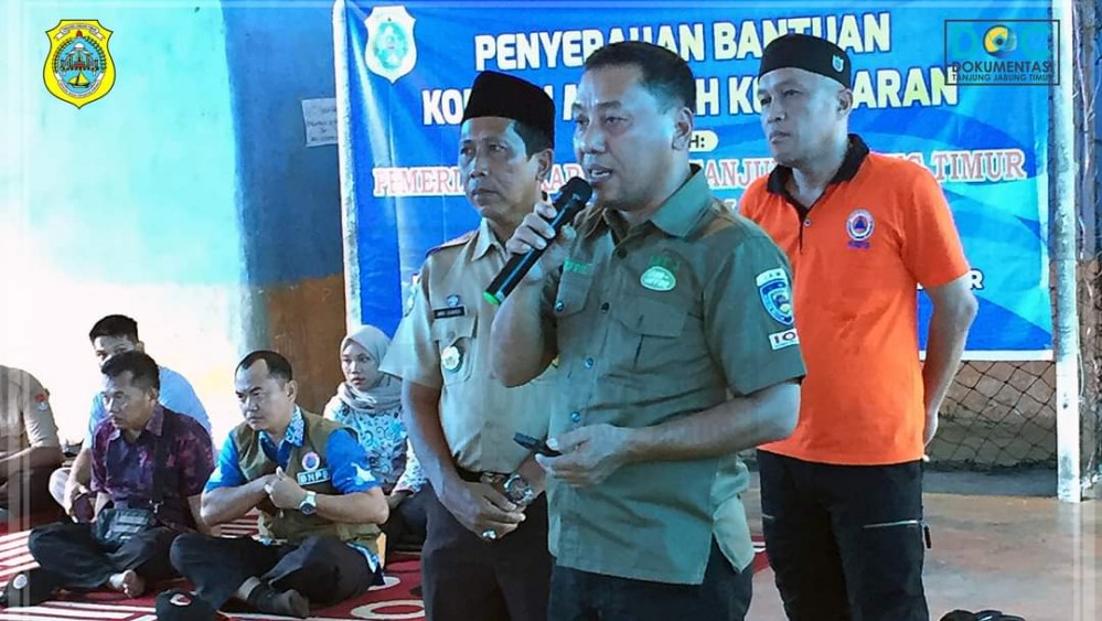 Sekdab Sapril serahkan bantuan korban kebakaran Menteng