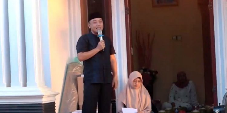 Sekda Sapril hadiri Safari Ramadhan di Kecamatan Dendang, Senin (10/4)