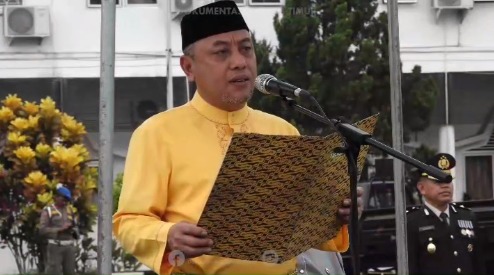 Sapril pimpin upacara peringatan Hari Lahir Pancasila tahun 2023