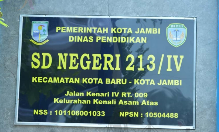 Revitalisasi SDN 213 Kota Jambi
