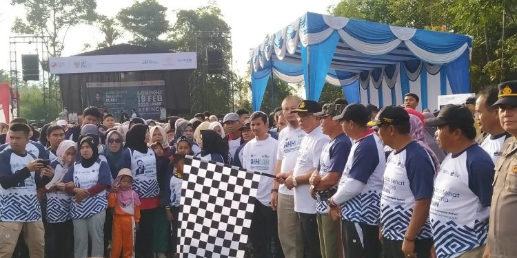 Sekda Zainal ikuti jalan sehat bersama BUMN