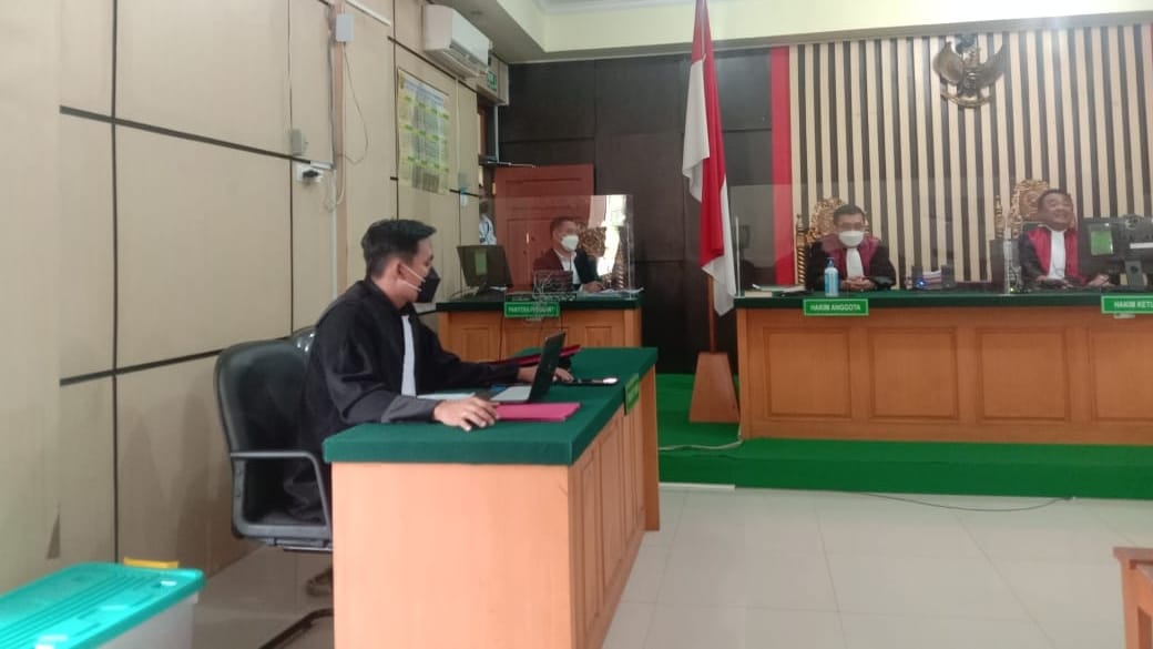 Suasana sidang dana hibah KPU Tanjab Timur