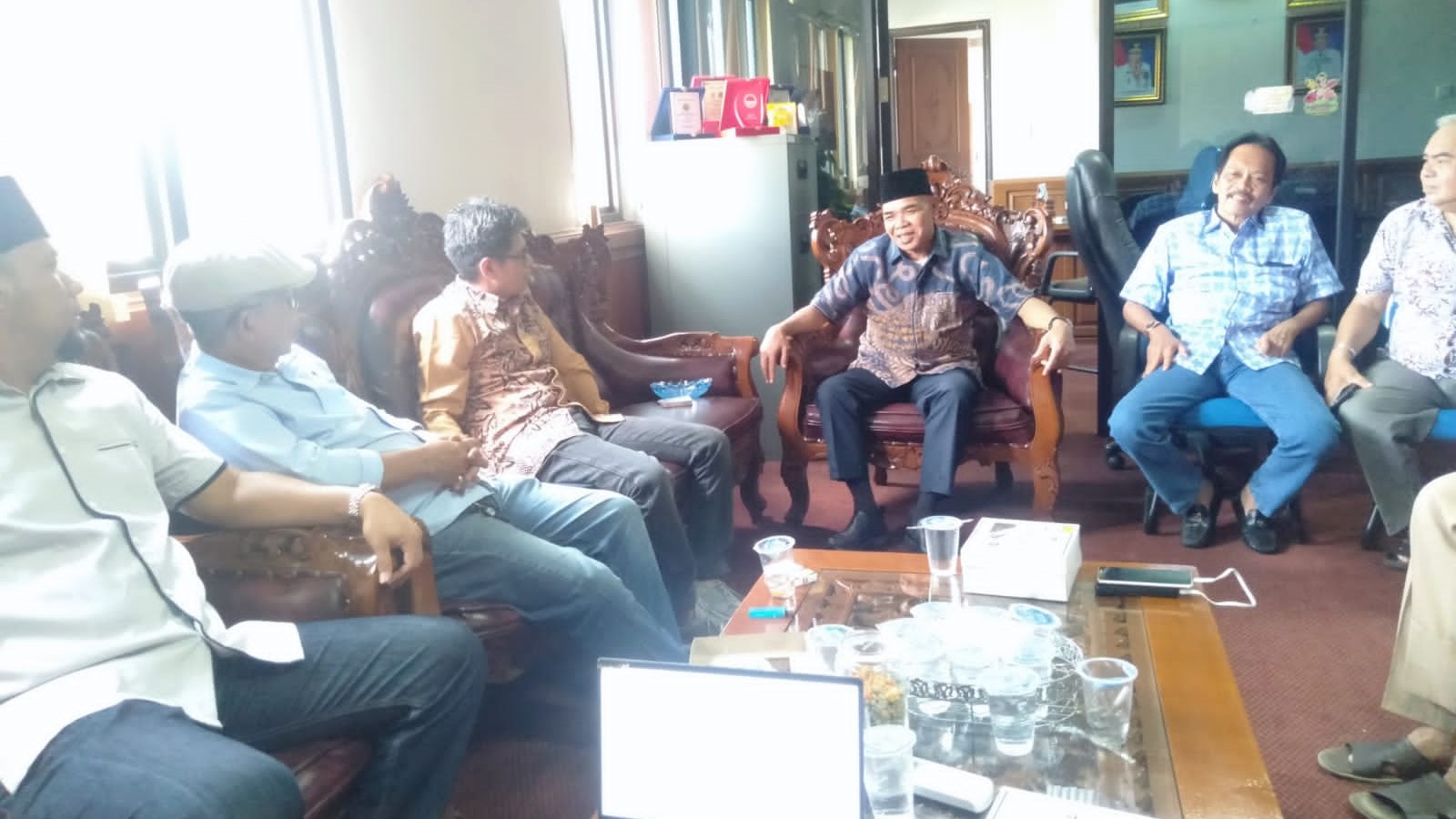 Silaturahmi Permato dan Pj Bupati Tebo