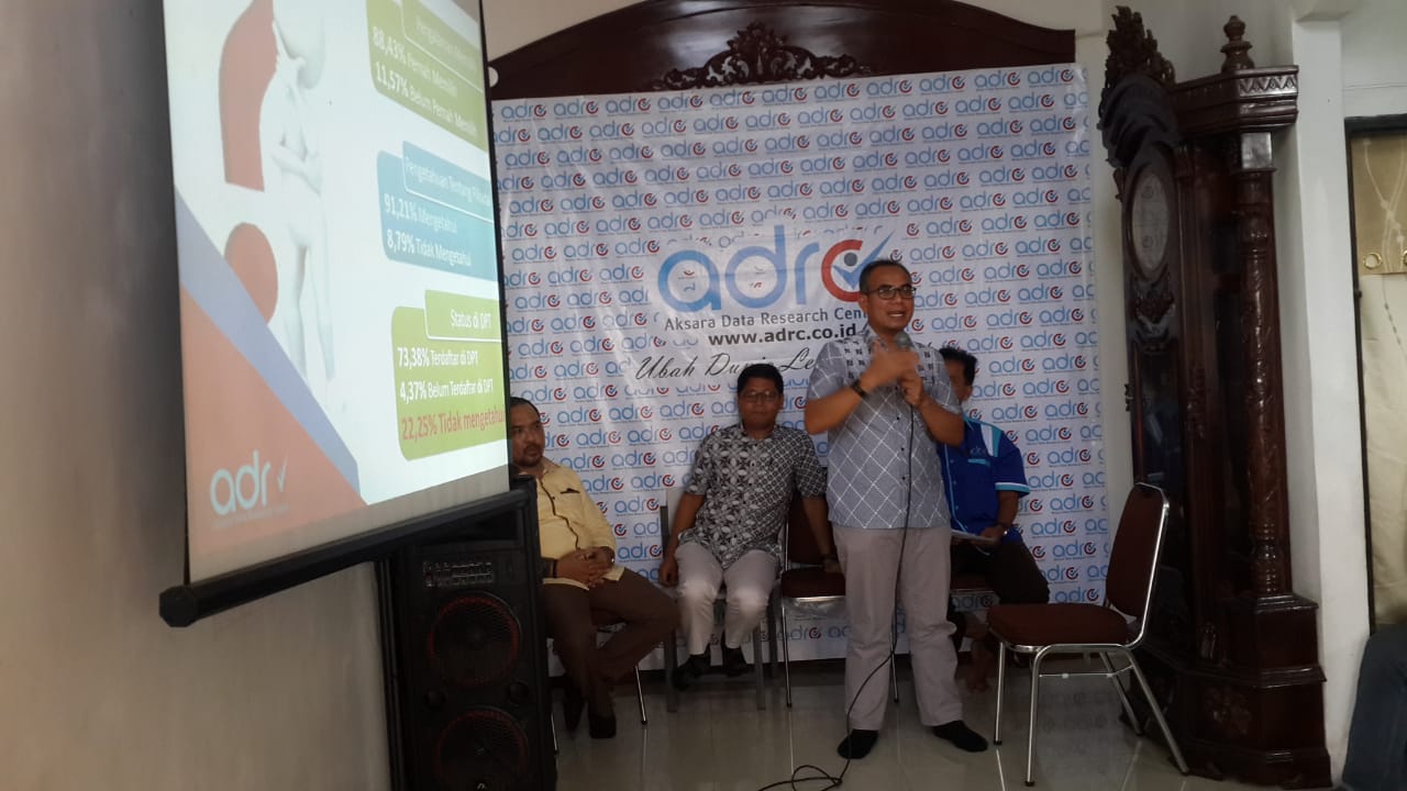 Salah satu peneliti ADRC, Sopiyan