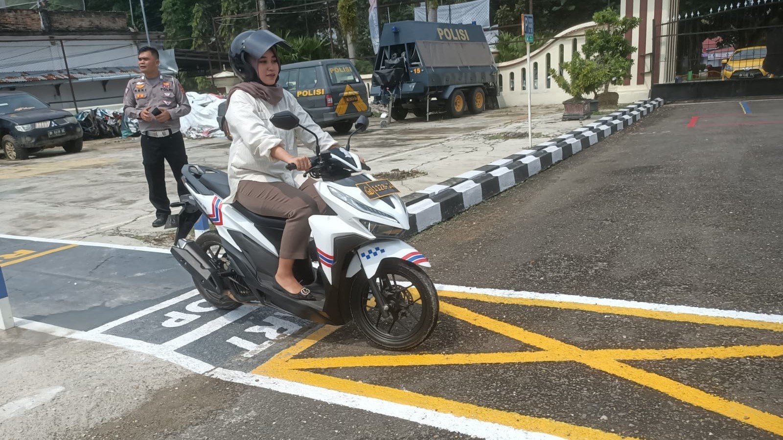 Polres Merangin sosialisasi perubahan ujian SIM C