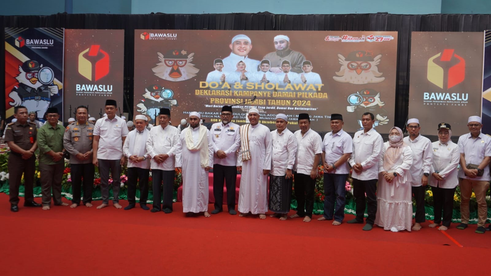Sudirman hadiri deklrasi Pilkada damai 2024