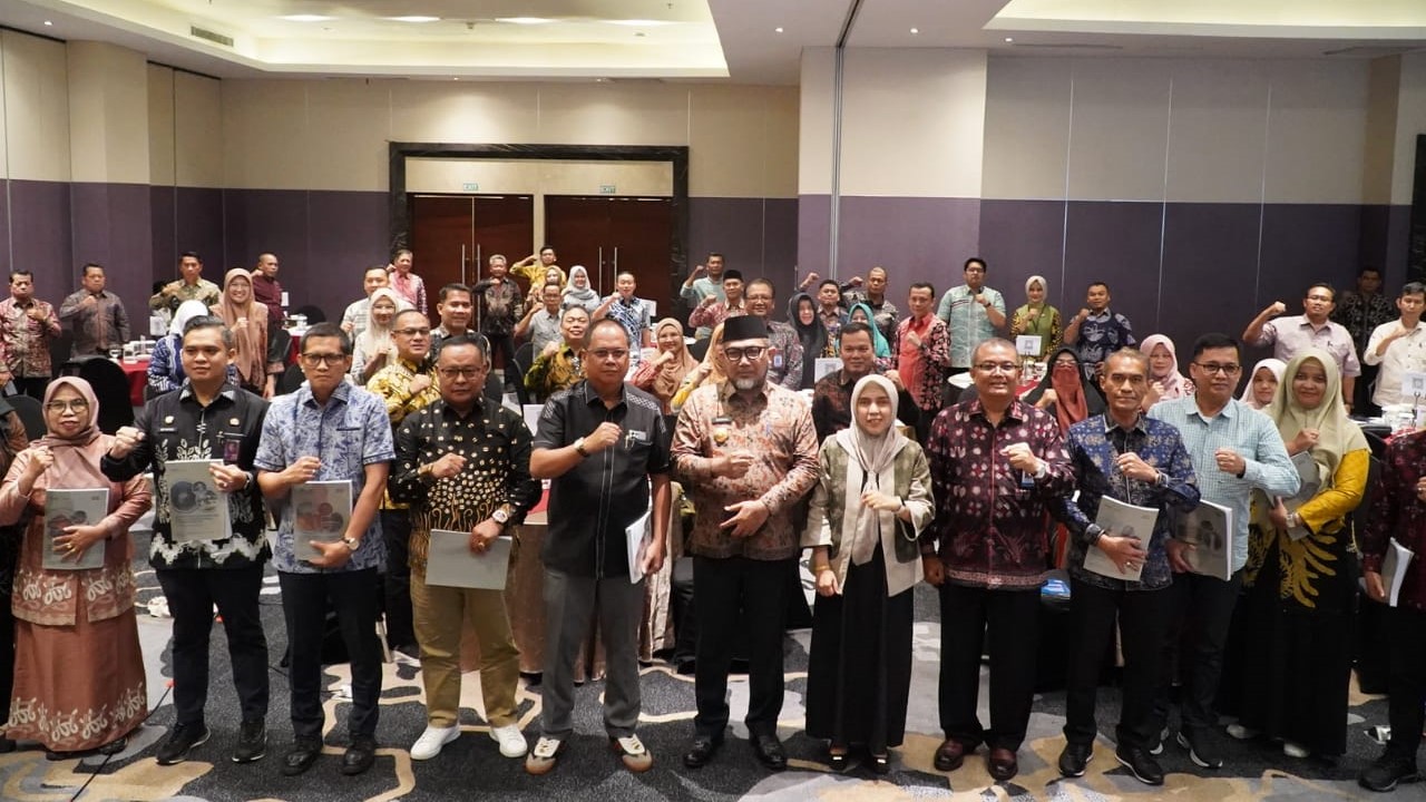 Sudirman saat pembukaan Rakor pembentukan KPD Provinsi Jambi tahun 2024