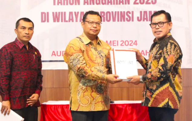 Pemkot Sungai Penuh kembali raih WTP Ke 10 berturut-turut 