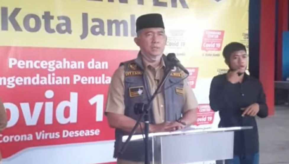 Ketua Tim Gugus Tugas Penanganan Covid-19 Kota Jambi, Syarif Fasha
