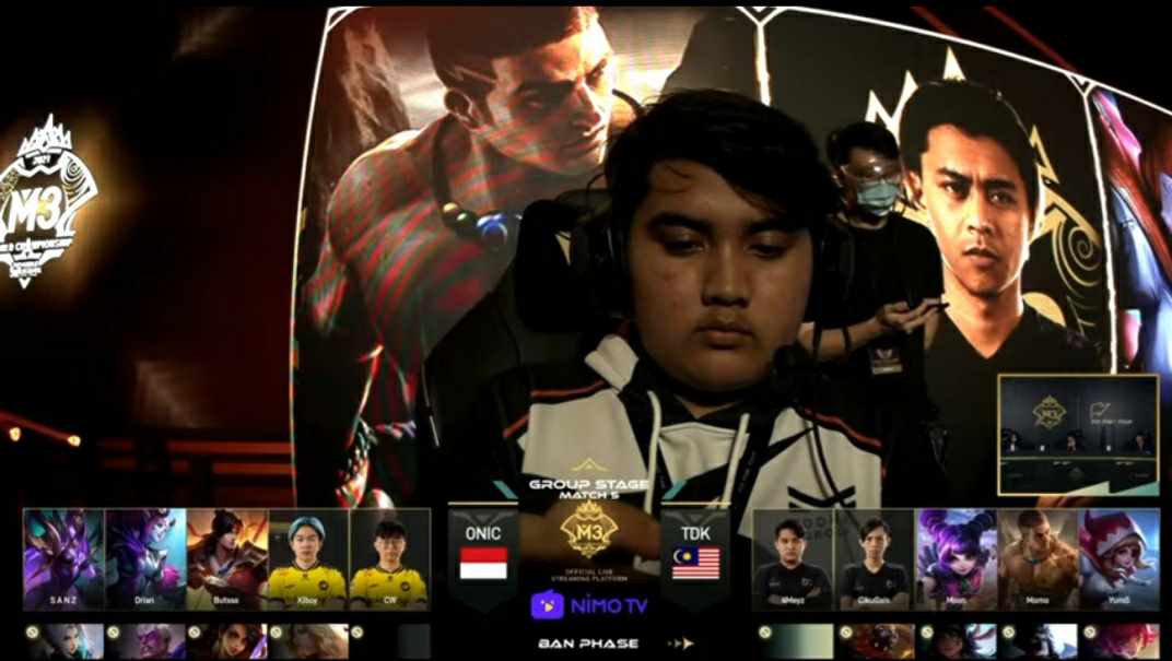 Pertadingan M3 World Championship Mobile Legends hari kedua ONIC ID vs Todak