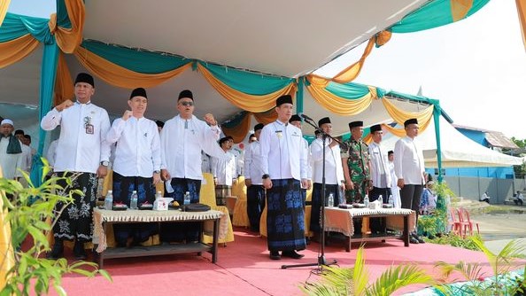 Pjs Bupati Tanjab Barat pimpin upacara peringatan Hari Santri Nasional 2024