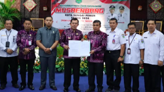 Ahmadi buka Musrenbang Kota Sungai Penuh 2024, Rabu (27/3)