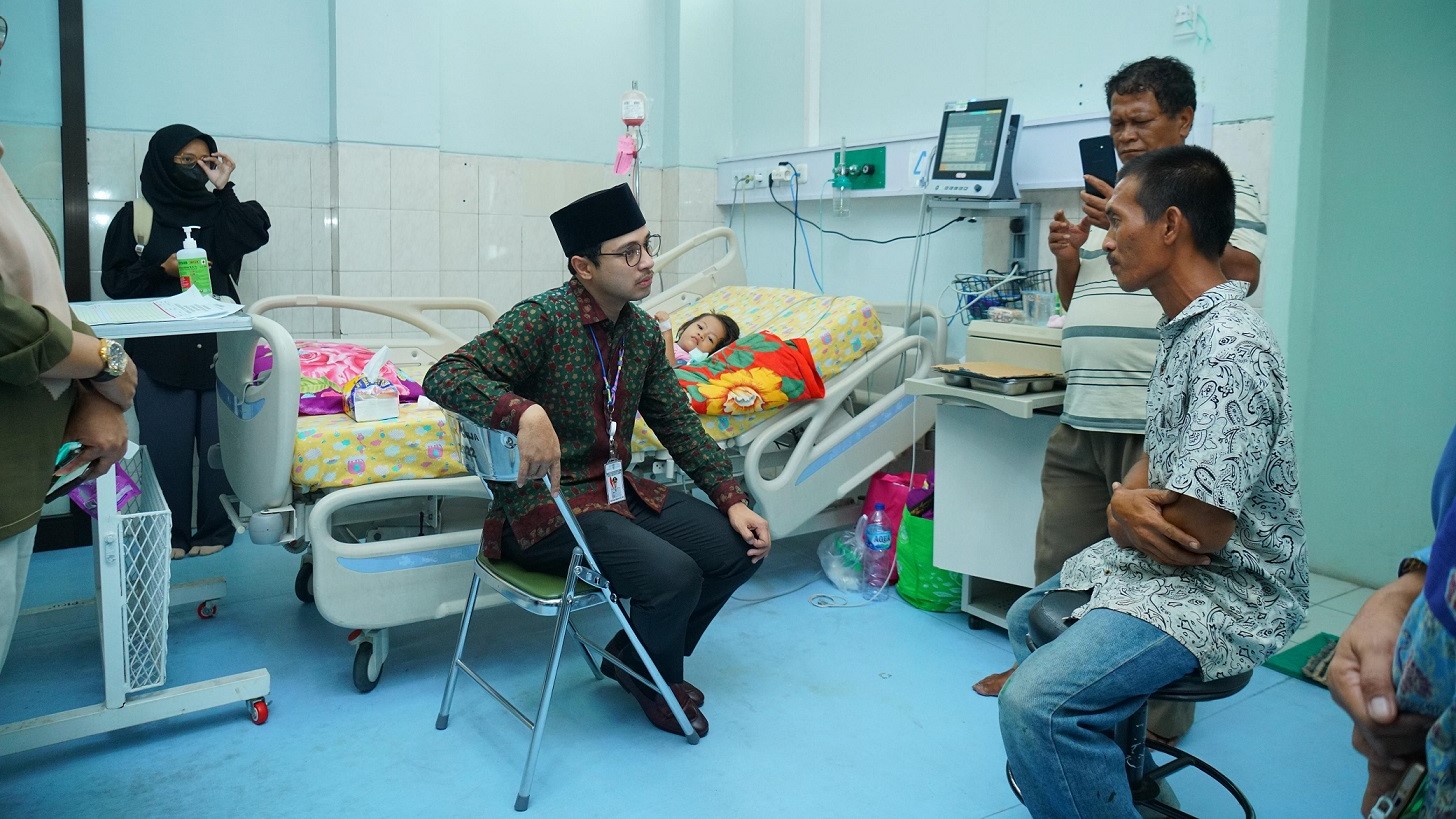 Wawako Diza pastikan Pemkot Jambi tanggung kebutuhan balita usia 4 tahun penderita penyakit leukimia