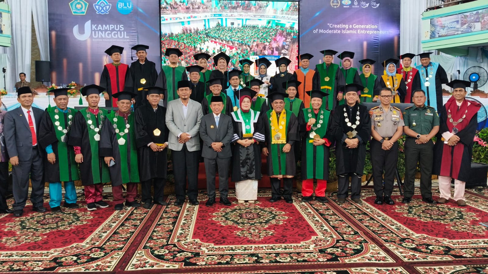Al Haris hadiri wisuda Sarjana ke-69 UIN STS Jambi, Sabtu (28/6)